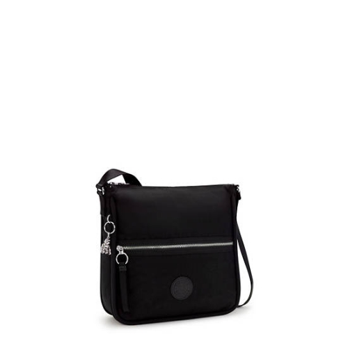 Black Kipling Oswin Shoulder Bags | AE506KRNH