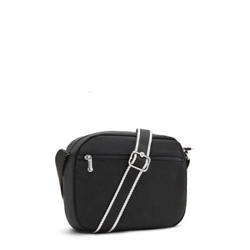 Black Kipling Patti Crossbody Bags | AE740VDAH