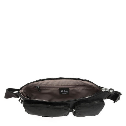 Black Kipling Presto Up Waist Bags | AE057ZVNO