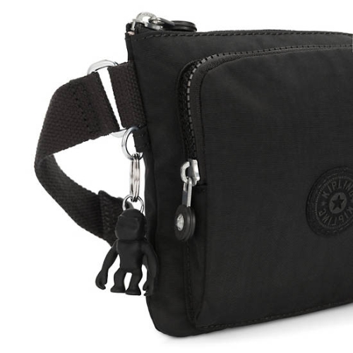 Black Kipling Presto Up Waist Bags | AE057ZVNO