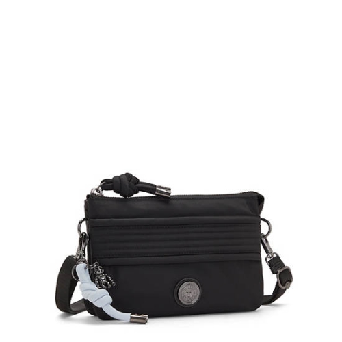 Black Kipling Riri Crossbody Bags | AE732RKWA