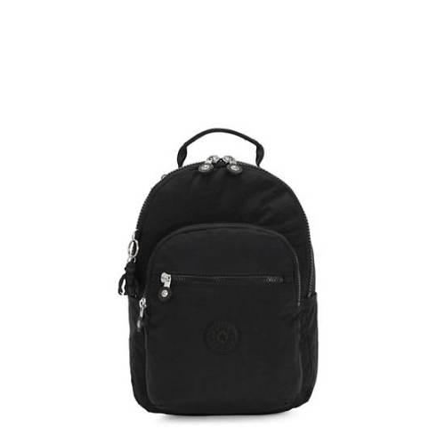 Black Kipling Seoul Small Classic Tablet Backpacks | AE072XKOH