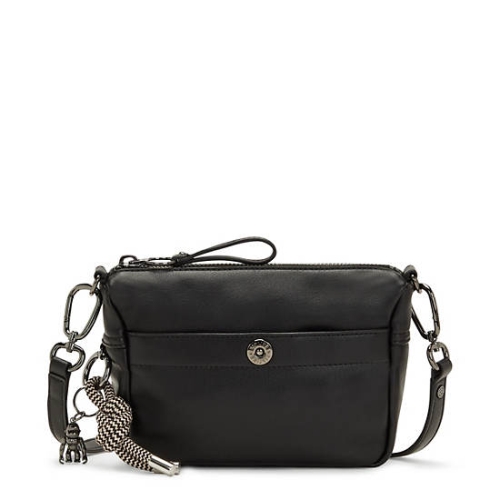 Black Kipling Xandra Crossbody Bags | AE208VSJK