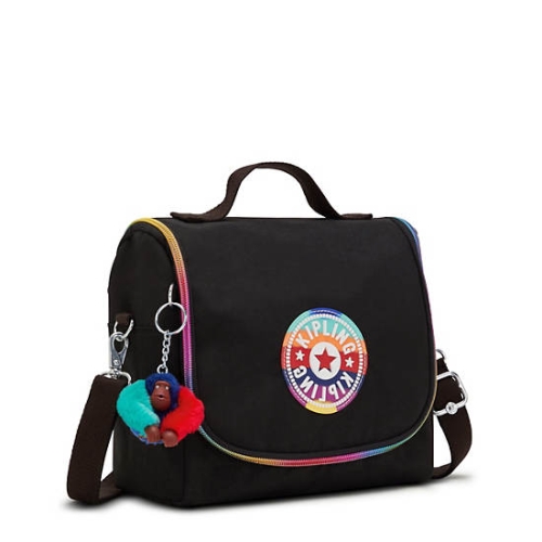 Black Multicolor Kipling Kichirou Lunch Bag | AE497OLAC