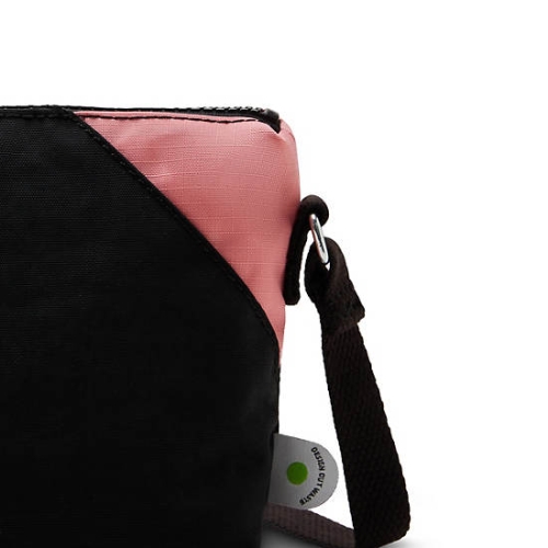 Black Pink Kipling Art Extra Small Crossbody Bags | AE108NDEJ