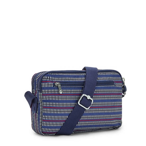 Blue Kipling Abanu Medium Printed Crossbody Bags | AE681ZDKT