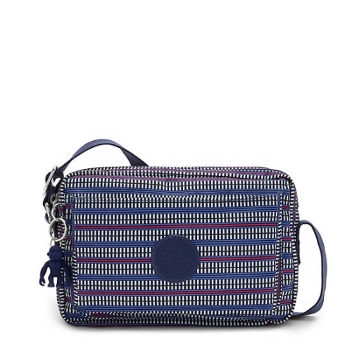 Blue Kipling Abanu Medium Printed Crossbody Bags | AE681ZDKT