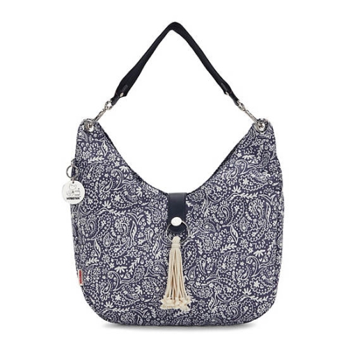 Blue Kipling Aleksy Medium Woodstock Shoulder Bags | AE536UVSJ