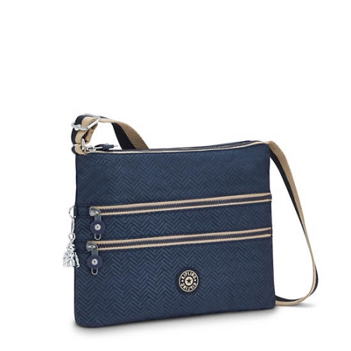 Blue Kipling Alvar Crossbody Bags | AE271DXBU