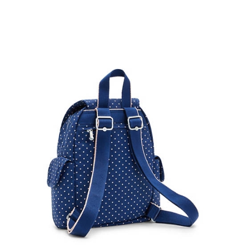 Blue Kipling City Pack Mini Printed Backpacks | AE286NOTP