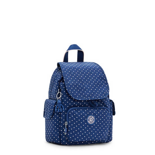 Blue Kipling City Pack Mini Printed Backpacks | AE974YODT