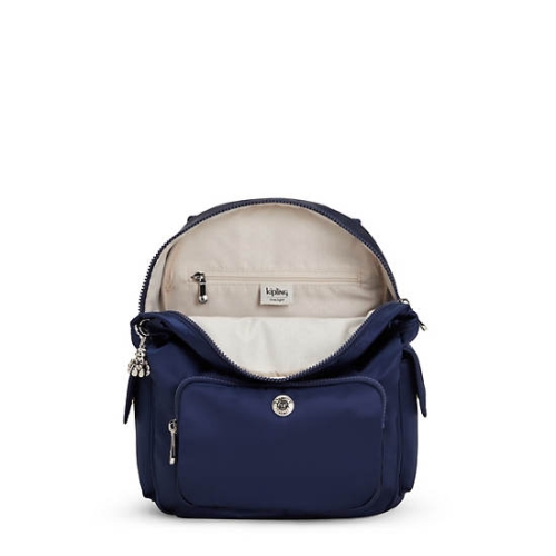 Blue Kipling City Pack Small Classic Backpacks | AE571MALC