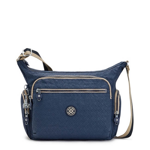 Blue Kipling Gabbie Crossbody Bags | AE274FIUH