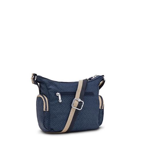 Blue Kipling Gabbie Mini Printed Crossbody Bags | AE946EOIT