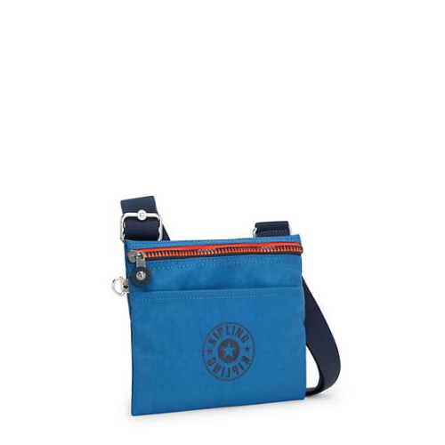 Blue Kipling Gib Crossbody Bags | AE821EDJR