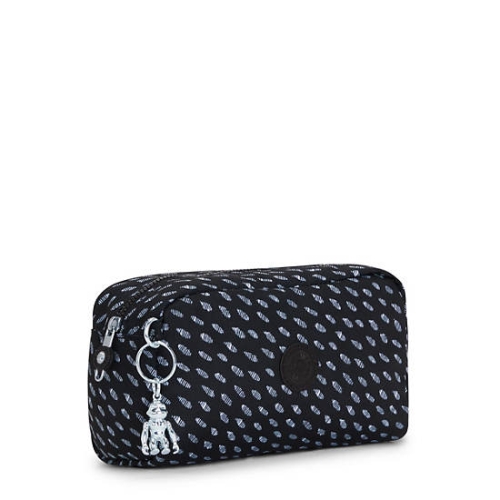 Blue Kipling Gleam Printed Pouches | AE734MUFA