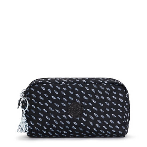 Blue Kipling Gleam Printed Pouches | AE734MUFA