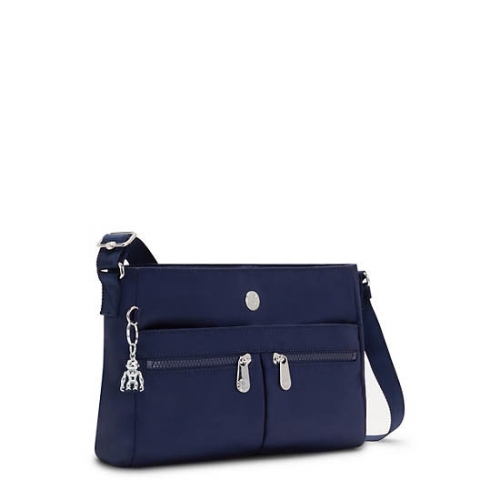 Blue Kipling New Angie Crossbody Bag Handbags | AE197TNSF