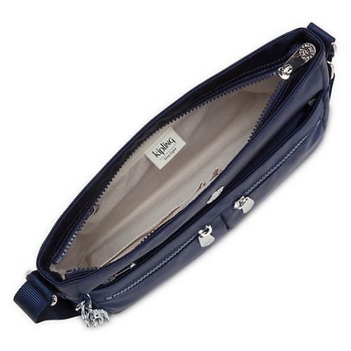 Blue Kipling New Angie Crossbody Bag Handbags | AE197TNSF