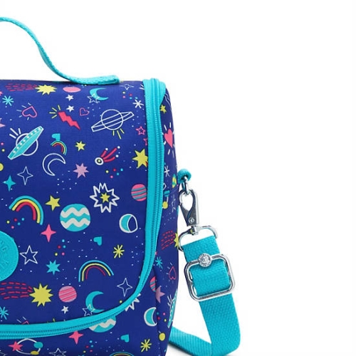 Blue Kipling New Kichirou Printed Lunch Bags | AE089FESJ