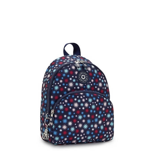 Blue Kipling Paola Small Printed Backpacks | AE607IFZT