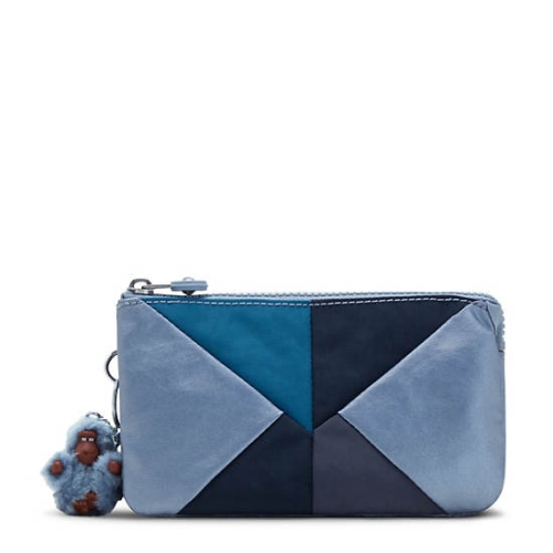 Blue Navy Kipling Creativity Large Classic Pouches | AE218OWNF