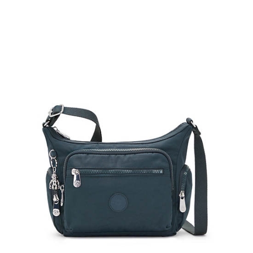 Blue Navy Kipling Gabbie Small Crossbody Bags | AE057OBAG