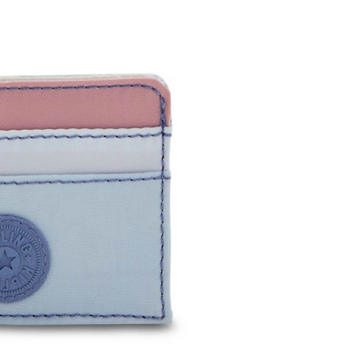 Blue Pink Kipling Cardy Classic Card Holder Pouches | AE570QHIK