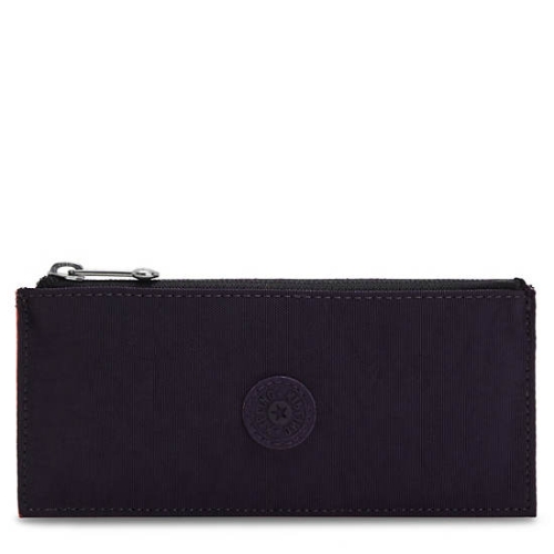 Blue Red Silver Kipling Brion Card Case Pouches | AE549CFSV