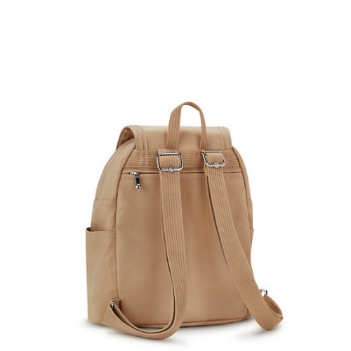 Brown Kipling City Pack Small Backpacks | AE942IWAX