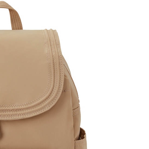 Brown Kipling City Pack Small Backpacks | AE942IWAX