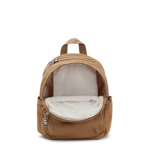 Brown Kipling Delia Mini Backpacks | AE207AYPV