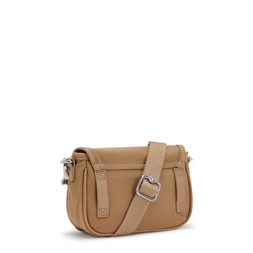 Brown Kipling Inaki Small Crossbody Bag Handbags | AE712WXVC