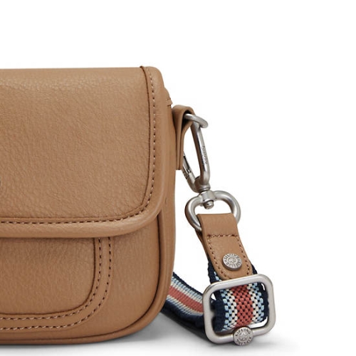 Brown Kipling Inaki Small Crossbody Bags | AE187HAFO