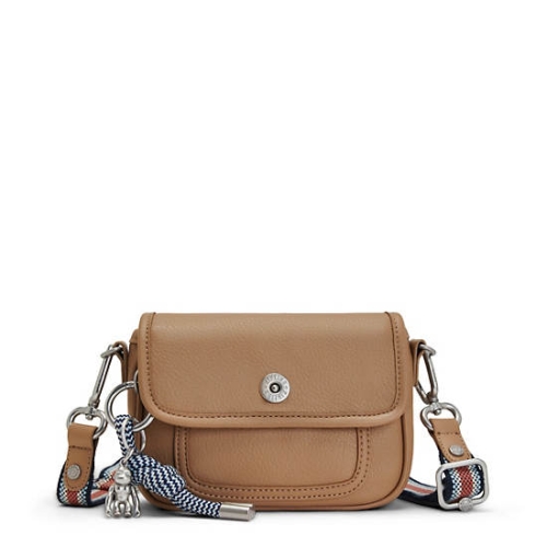 Brown Kipling Inaki Small Crossbody Bags | AE187HAFO