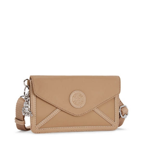 Brown Kipling New Lelio Crossbody Bags | AE947BJWT