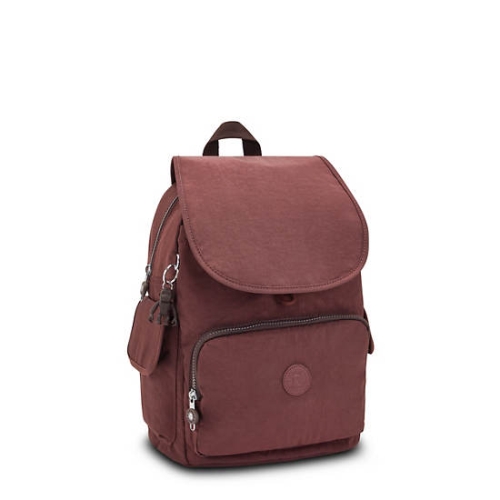 Burgundy Kipling City Pack Backpacks | AE087AGCD