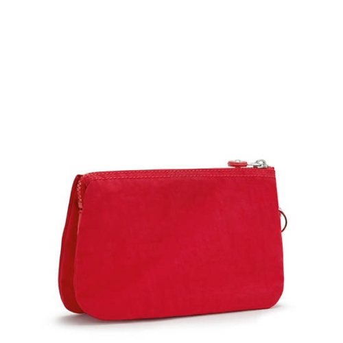 Burgundy Kipling Creativity Extra Large Wristlet Handbags | AE176BFWJ