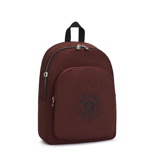 Burgundy Kipling Curtis Medium Backpacks | AE176GPVT