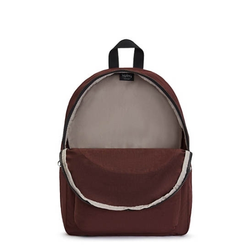 Burgundy Kipling Curtis Medium Backpacks | AE176GPVT