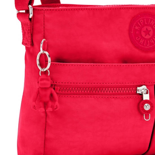 Burgundy Kipling New Angie Crossbody Bags | AE695YZGN