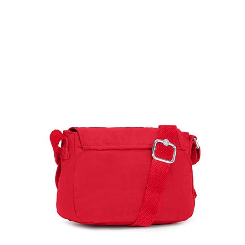 Burgundy Kipling Sabian Crossbody Mini Bags | AE702CGTB