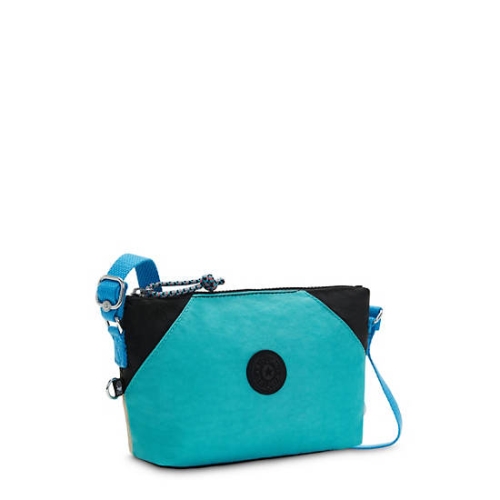 Green Blue Kipling Art Extra Small Crossbody Bags | AE136NYXE