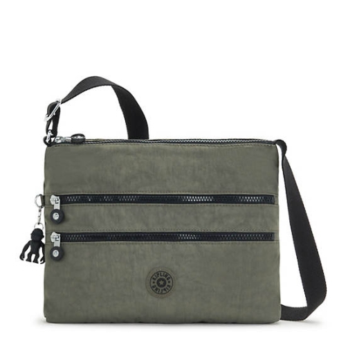 Green Kipling Alvar Crossbody Bags | AE968ATRC