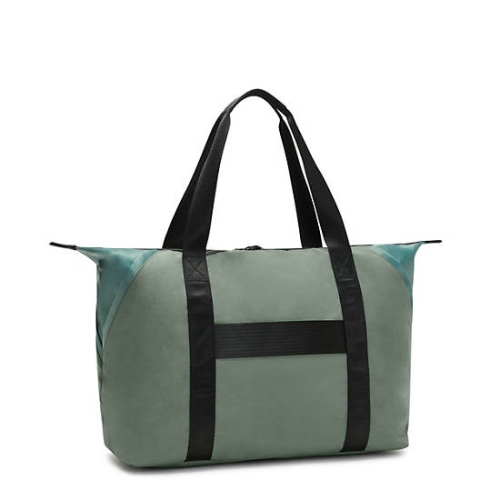 Green Kipling Art Medium Classic Tote Bags | AE413BMQU