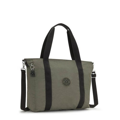 Green Kipling Asseni Tote Bags | AE482FWGQ