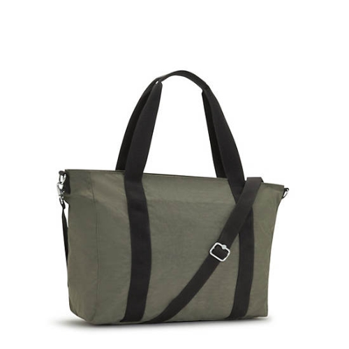 Green Kipling Asseni Tote Bags | AE482FWGQ