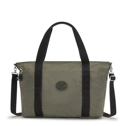 Green Kipling Asseni Tote Bags | AE482FWGQ