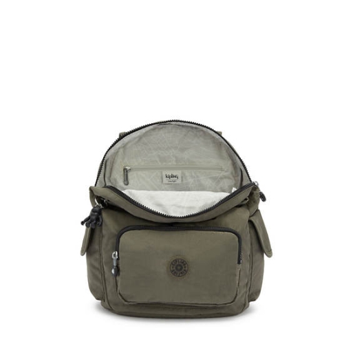 Green Kipling City Pack Small Backpacks | AE652BXJU