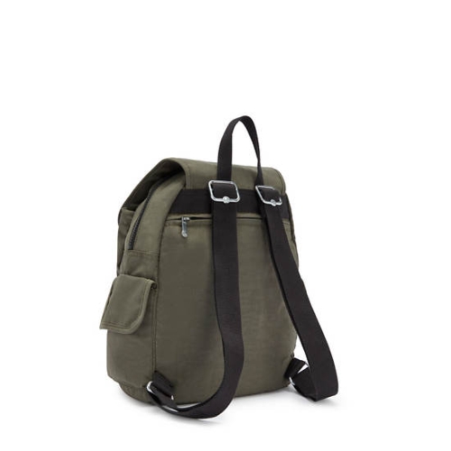 Green Kipling City Pack Small Backpacks | AE652BXJU